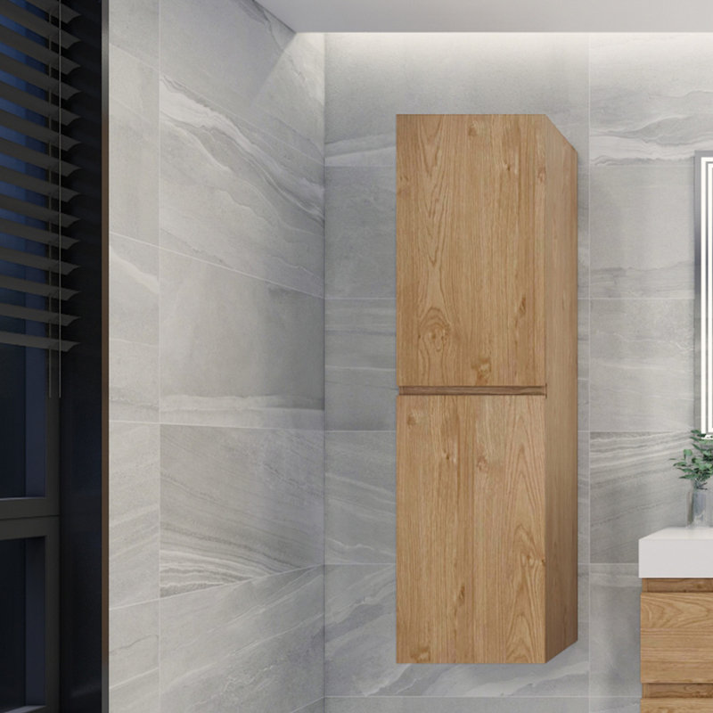 Blas Linen Cabinet, New England Oak