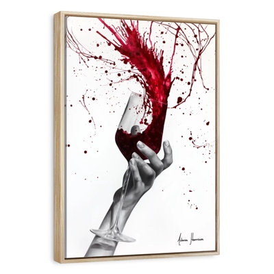 Tourbillon rouge profond