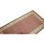 Hand Knotted Wool Area Rug in Red And Cream