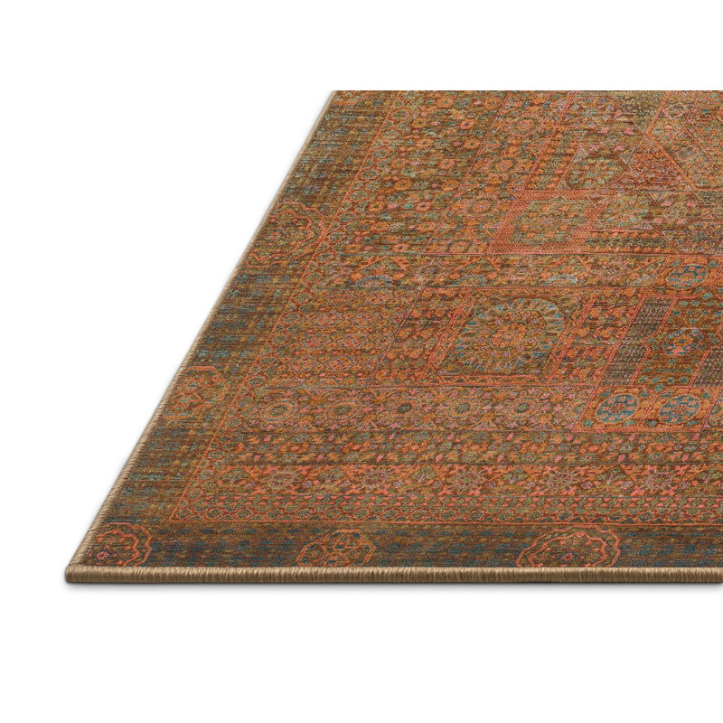 Stotesbury Abstract Indoor Rug, Rectangle 2' x 3'