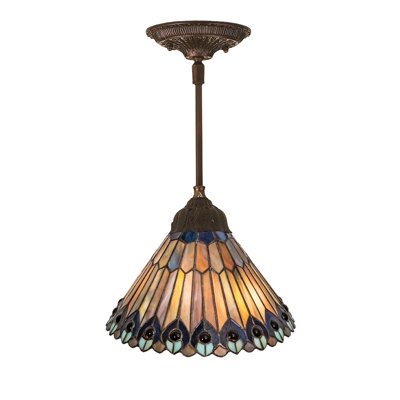 Luminaire suspendu conique à 1 lumière Diane
