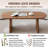 47" Oval Coffee Table, Modern Solid Wood Veneer Center Table-1908749053