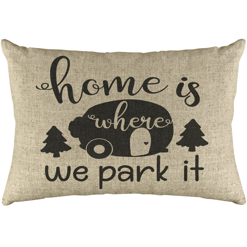  Camper Linen Lumbar Pillow