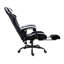 Ebern Designs Adjustable Reclining Ergonomic Faux Leather Swiveling PC & Racing Game Chair with Footrest-1867558942