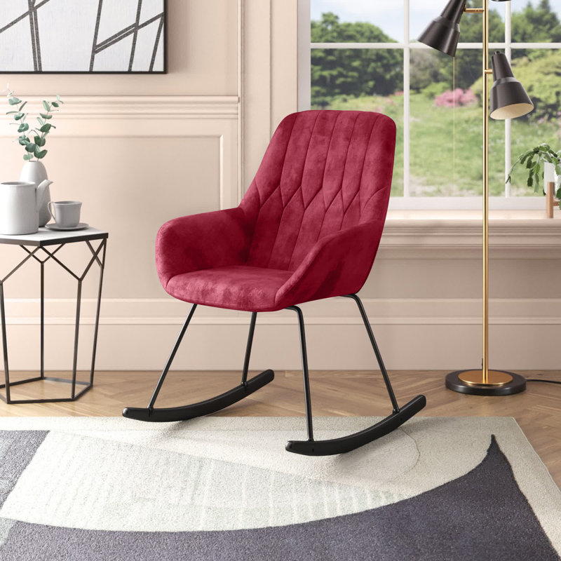 Saroyan Rocking Chair, Red