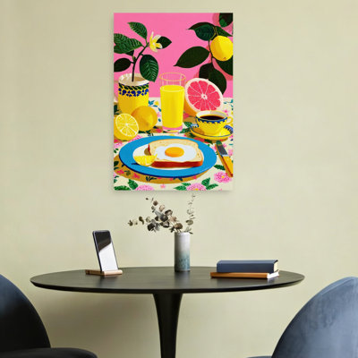 «Vibrant Citrus Petit déjeuner»