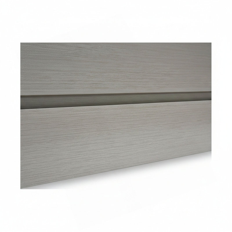 Rectanglar Terrace Planter Short, 9.5" H x 11" W x 18" D, Gray