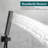 12 Inch Shower System  Rain Shower Head And Handheld Shower With Bathroom  Wall Mounted Bathtub Faucet Rough-In Valve