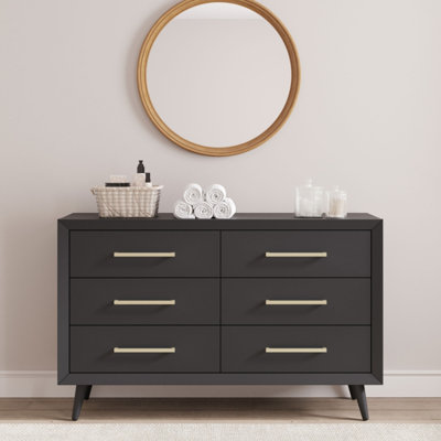 Commode double 6 tiroirs Cranbrook