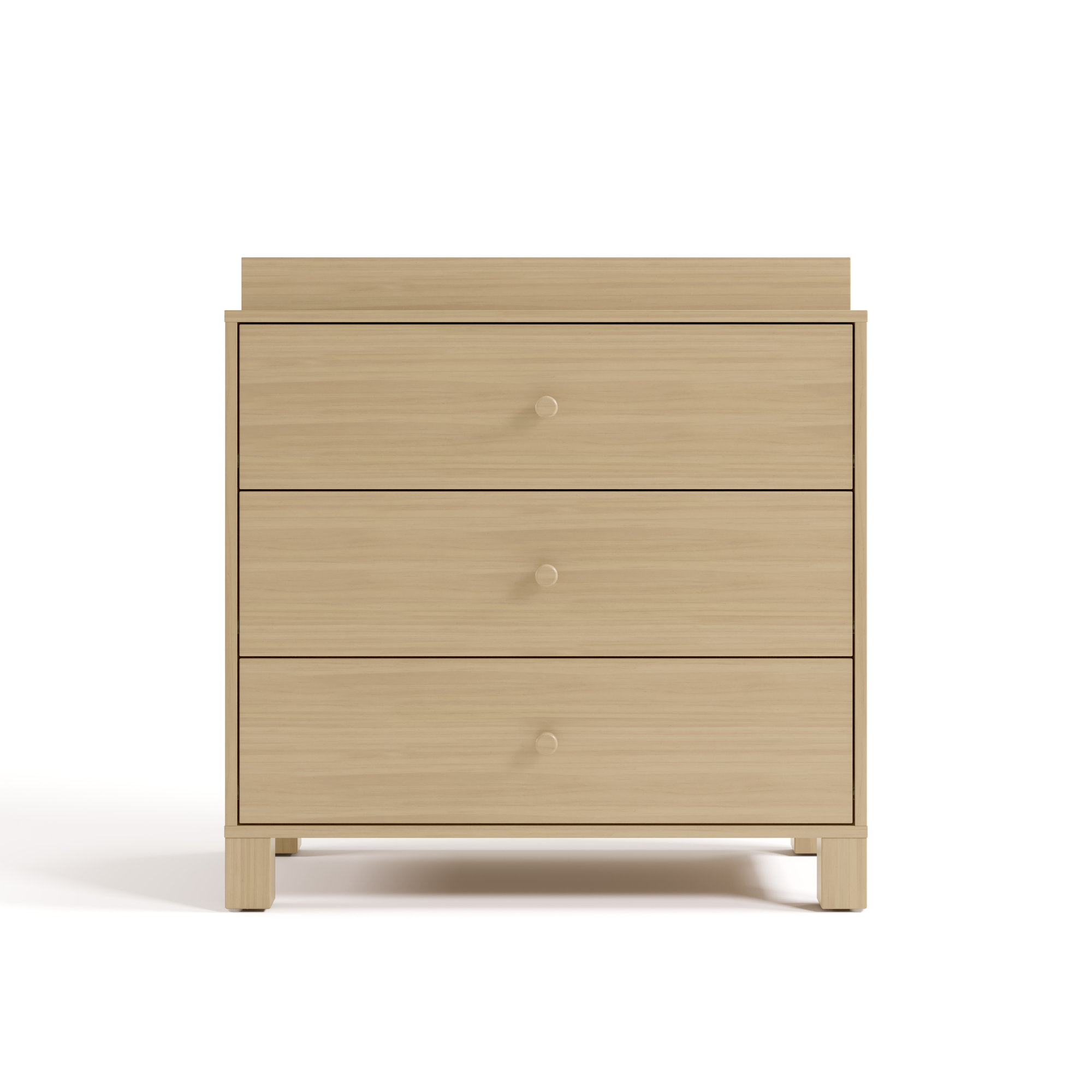 California 3 Drawer Chest With Topper, Driftwood