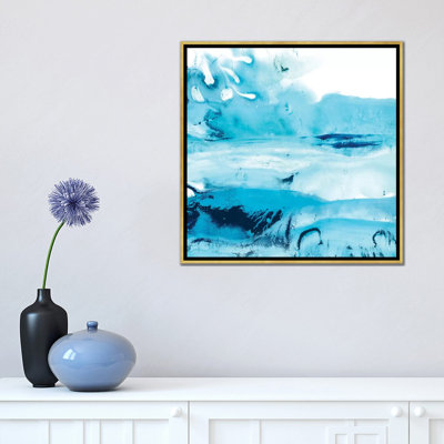 « Blue courants IV » par Ethan Harper, reproduction d’art