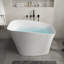 Baignoire profonde autoportante 51 po.-116920425