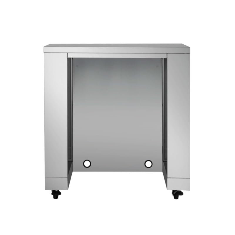 Armoire pour réfrigérateur d'extérieur en acier inoxydable