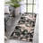 Chimeng Kalia Modern Abstract Gray Black Area Rug-63220960