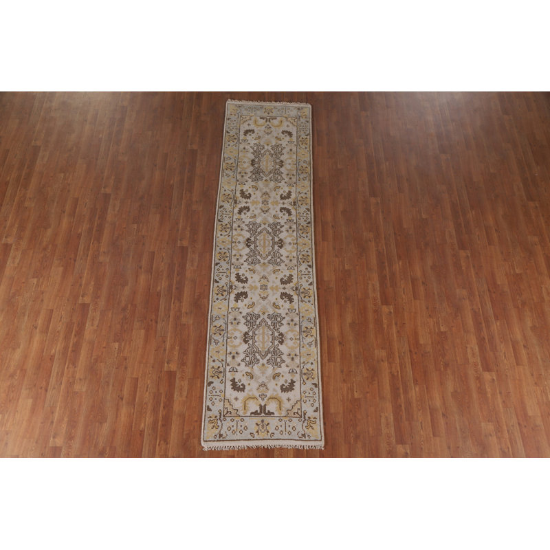 Tapis de couloir oriental All-Over Oushak 3 x 10