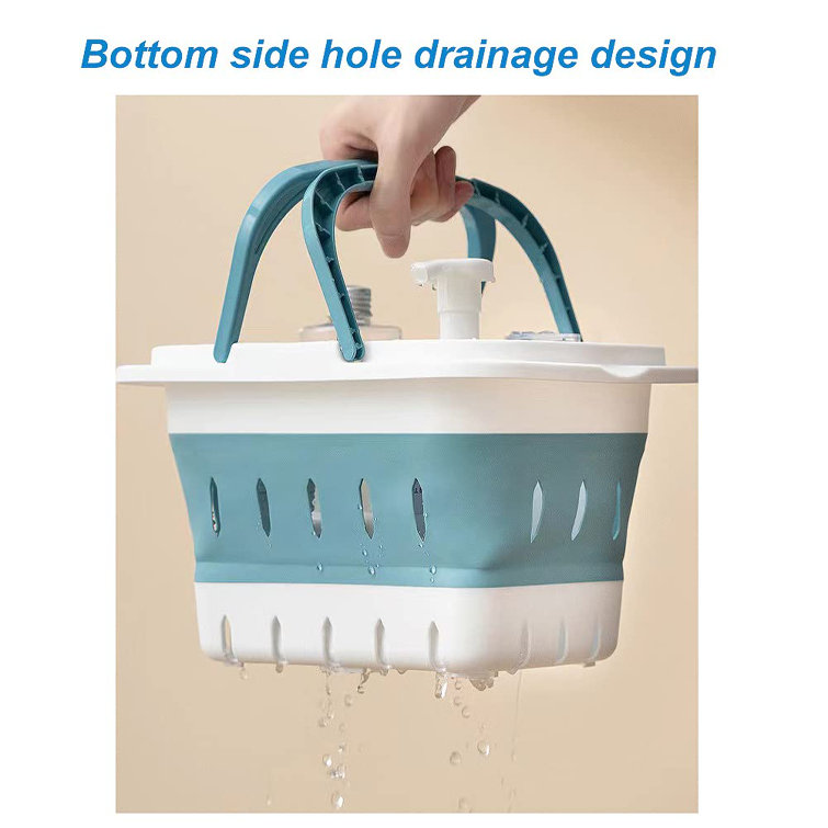 Rebrilliant Free-standing Portable Shower Caddy