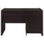 Bureau d'ordinateur avec 2 tiroirs de rangement Cappuccino | Idée de cadeau