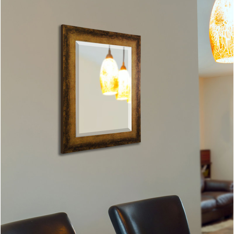 Flat Wall Mirror, 31.5" H x 27.5" W
