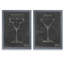 « articles bar blueprint v » par antonymeus bunjamin (abe)-2 pièces, ensemble de 2 reproductions d’art sur image-748632810-748632817-748619705