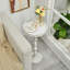 Pedestal End Table