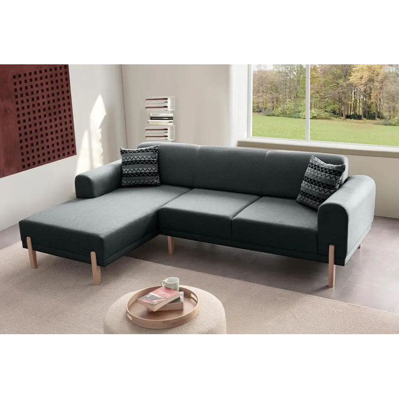 Canapé-lit d'angle, Anthracite