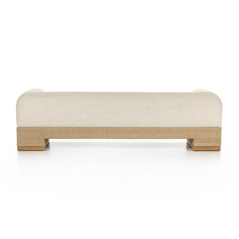 Joss Outdoor Sofa, Faye Sand, Teak