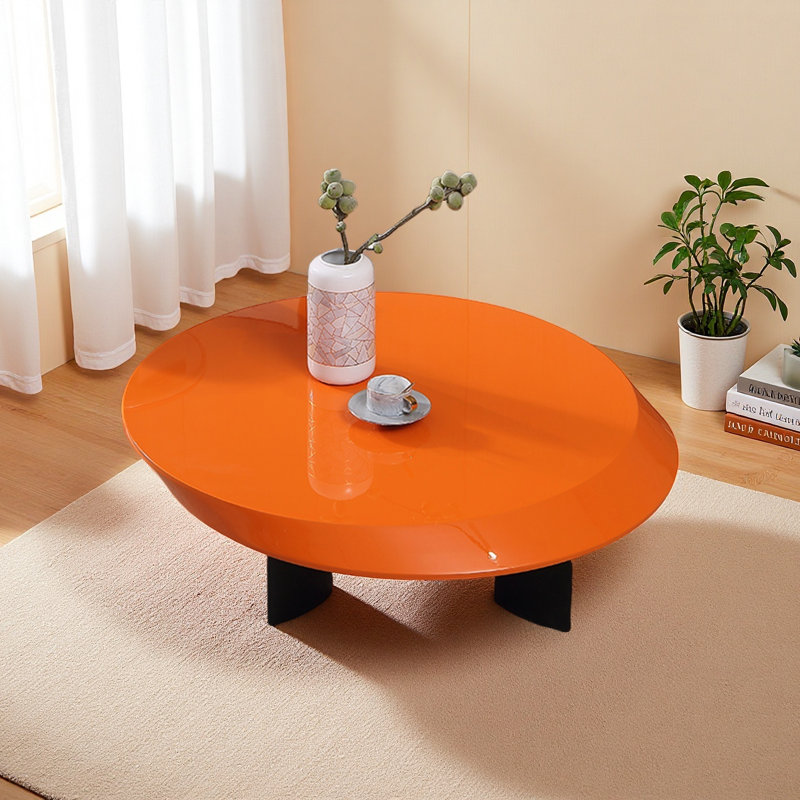 Table basse Modern Art, Orange