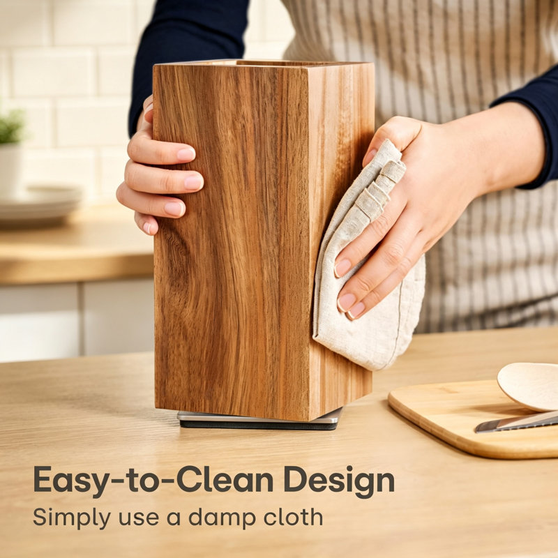 Fcbnposi Magnetic Knife Block