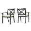 Chaise de patio avec coussin Lourdes