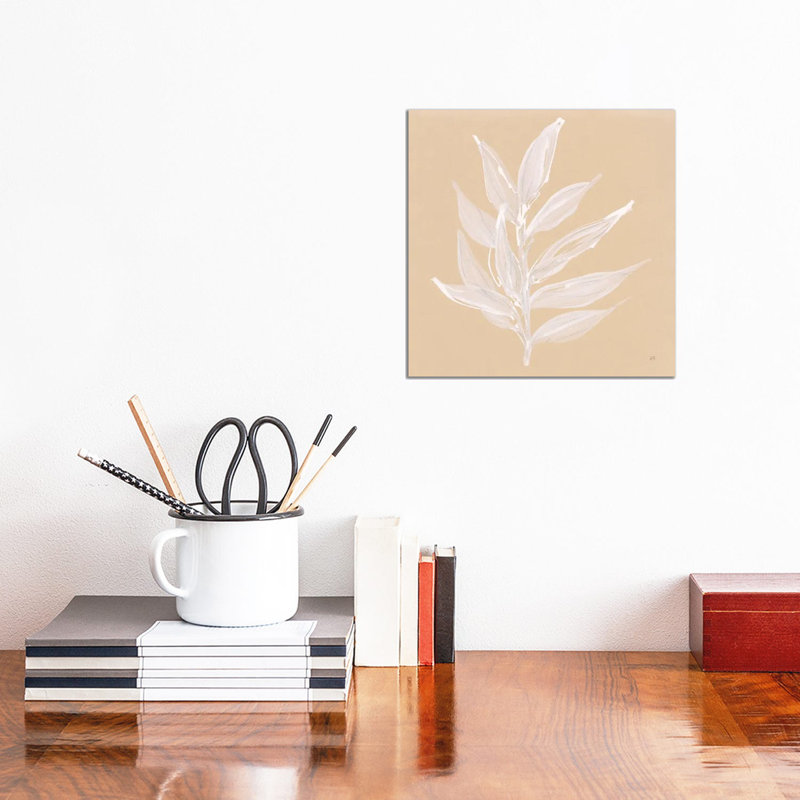 Leaf Study IV by Chris Paschke - Wrapped Canvas Painting, 30.48 cm H x 30.48 cm W