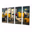 Ensemble de décorations murales Cramblitt - City Buildings, 4 pièces-106425417