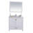 Mariário 36'' Single Bathroom Vanity with Stone Top-1333943733-1333943734