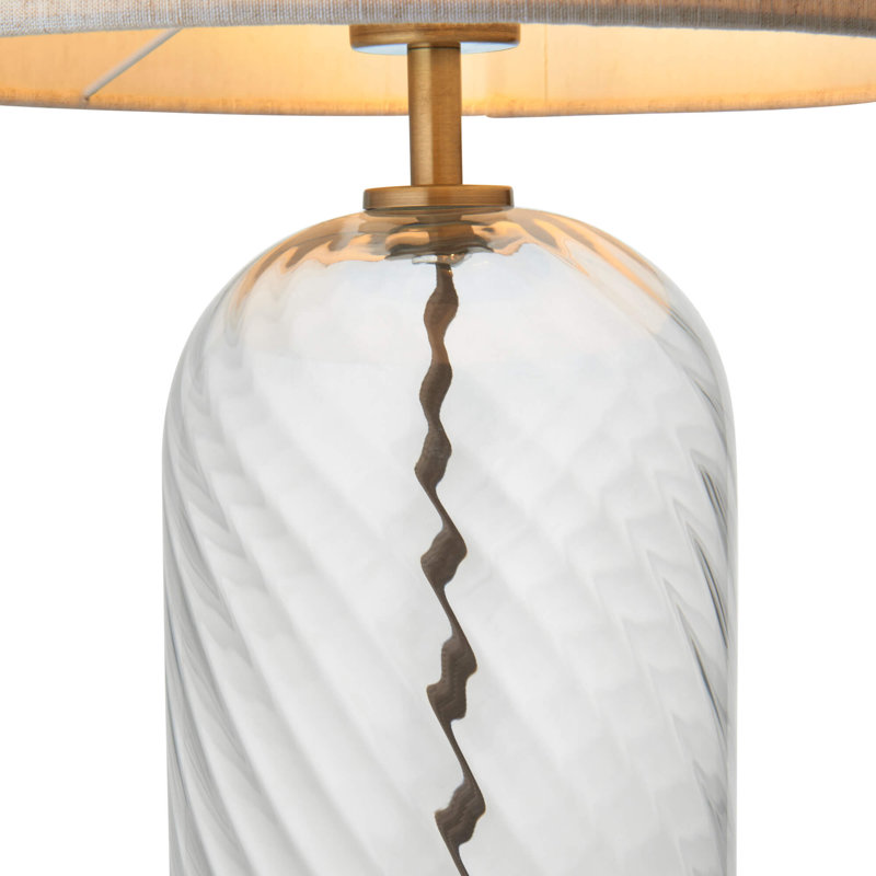 Glass Table Lamp