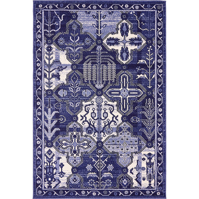Abdurraheem Oriental Indoor Rug, Rectangle 10' x 13'