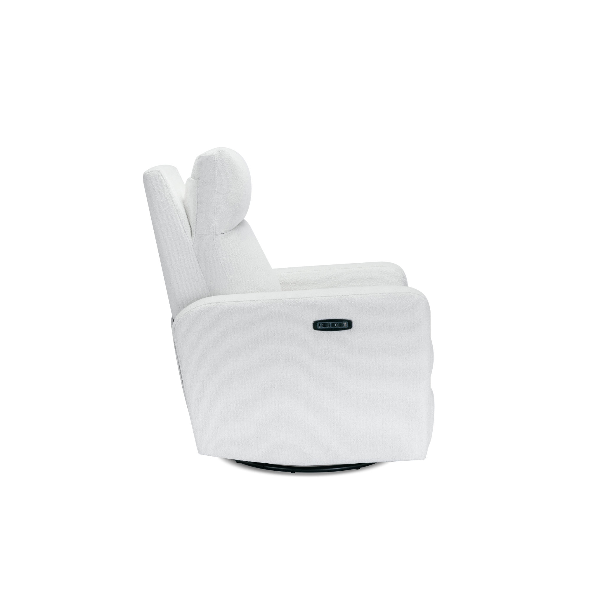 Nurture& The Glider Plus - Premium Nursery Power Recliner | Adjustable Head and Lumbar Support, Boucle