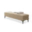Long banc en tissu beige rembourré moderne-515710108