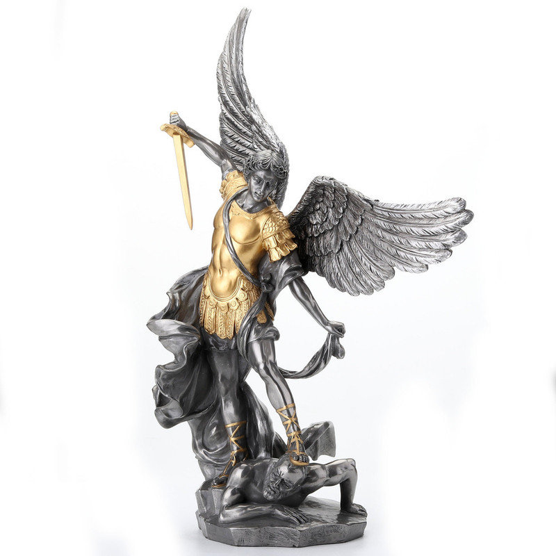 Figurine en résine 14,57 po St. Michael