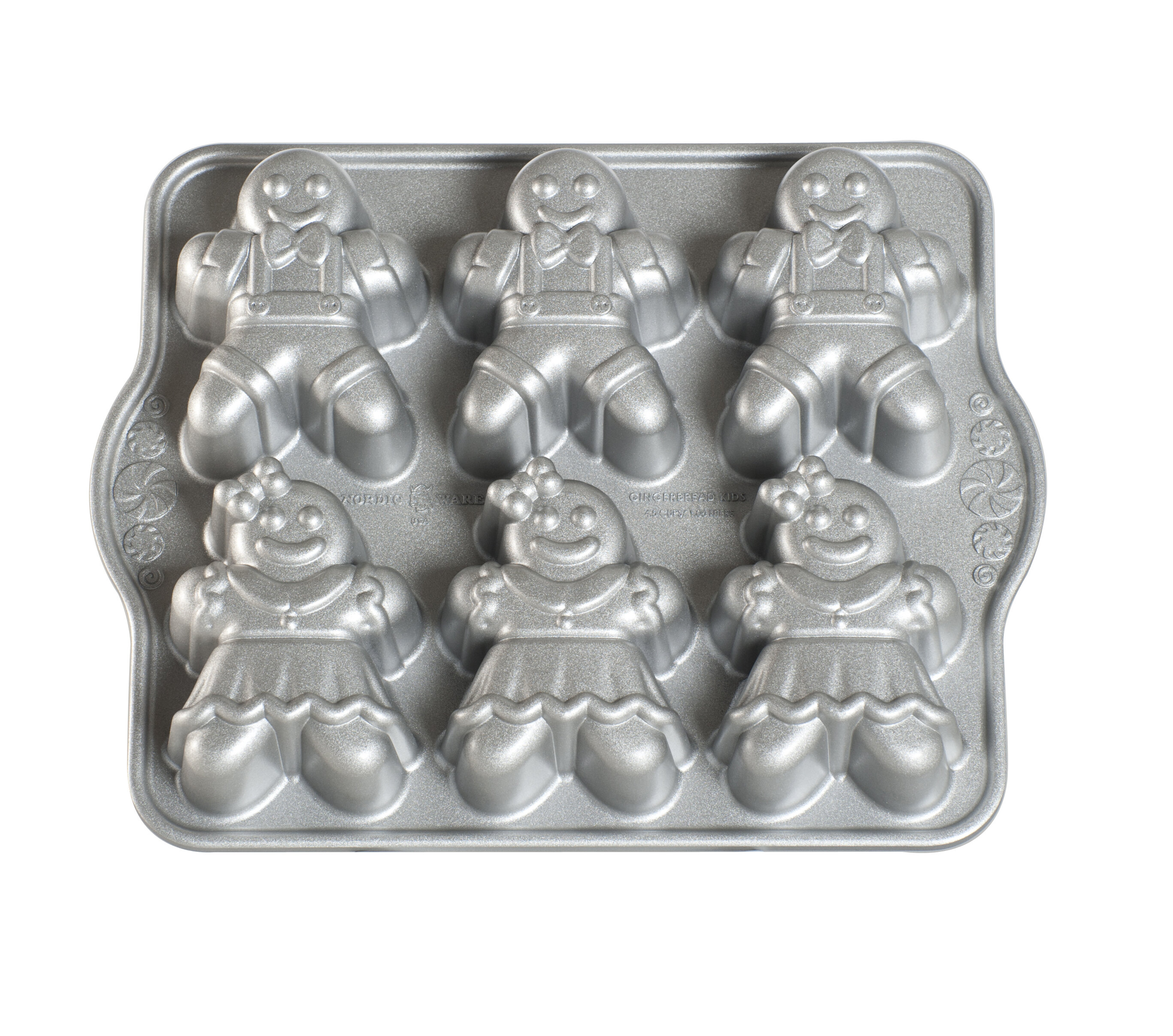  Wilton Aluminum Gingerbread Boy Pan: Novelty Cake Pans