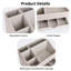 Camirah Leather / Faux Leather Desk Organiser-1672847262