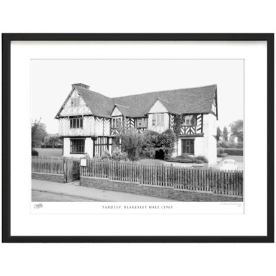 Yardley, Blakesley Hall C1965 - Single Picture Frame Print