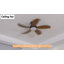 Ventilateurs de plafond modernes à profil bas de 42 pouces avec lumières et télécommande / application-1786934984