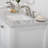 Nurtene 60'' Double Bathroom Vanity with Poly Marble Top-1371098978-1370786462