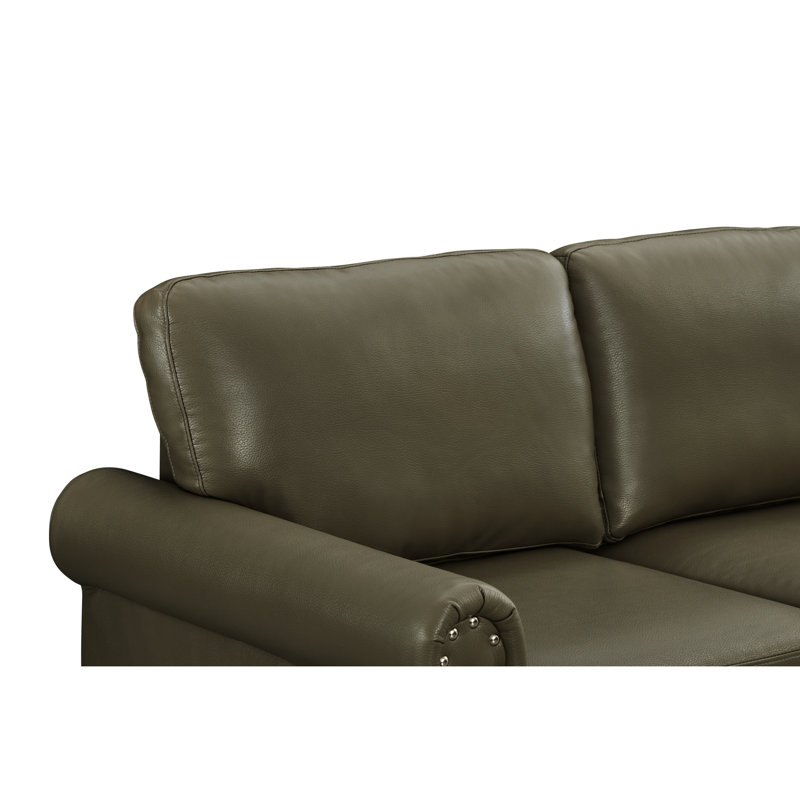 Similicuir taupe de salon avec bande élastique en tissu doux et respirant
