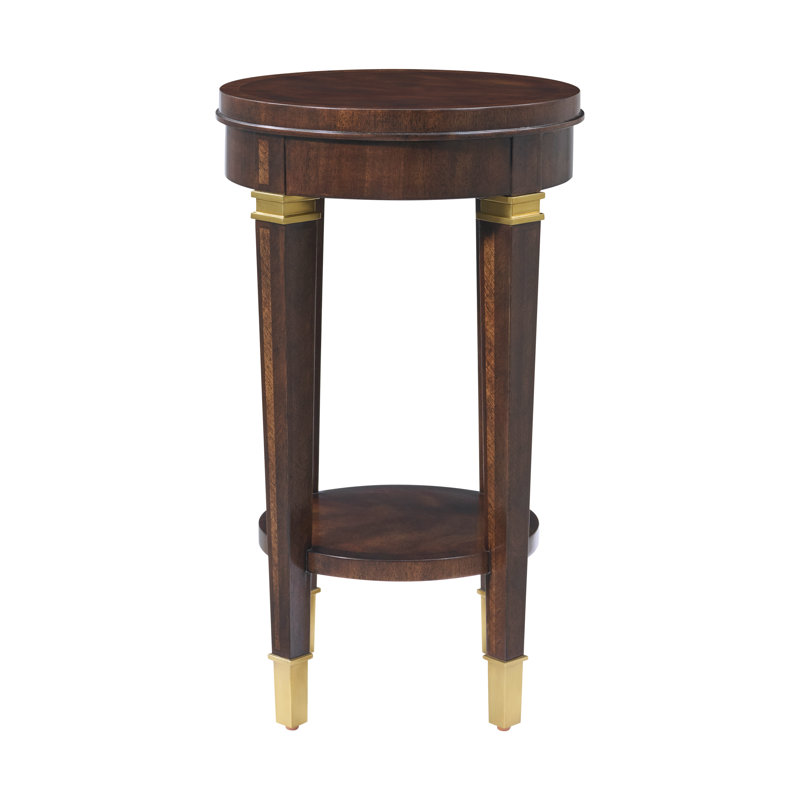 Walker Drink Table, Brown