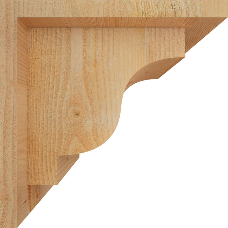Corbeille Newport avec contre-plaque, H 10 po x l 8 po x P 10 po, Sapin de Douglas, Sciage brut