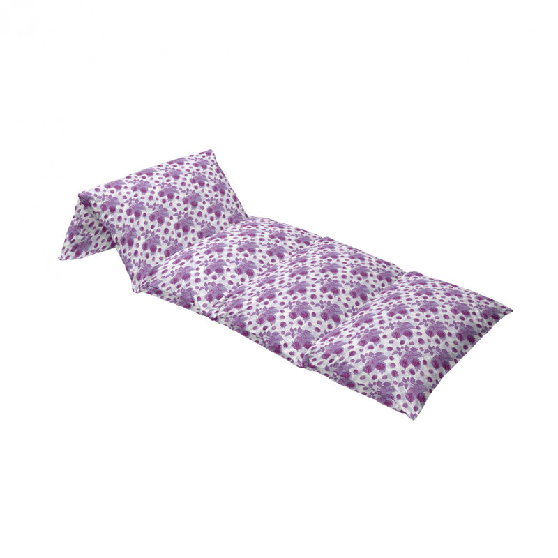 Housse de coussin d'extérieur Vibrant Framboise Branches, H 2 po x l 36 po x P 88 po