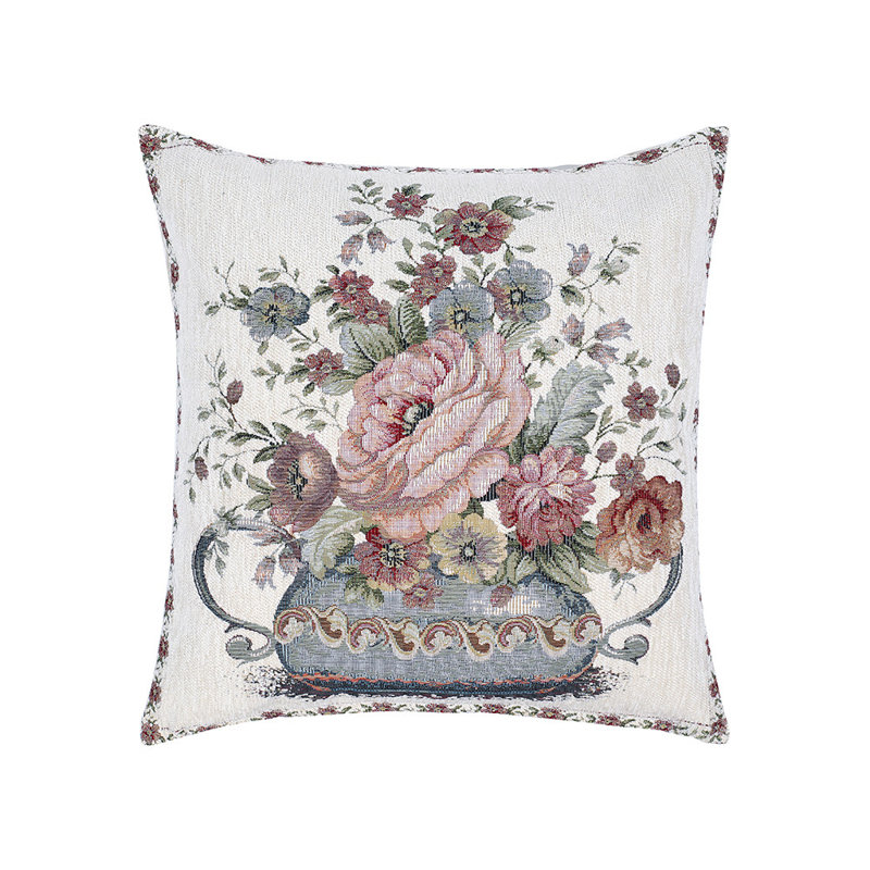 Floral Throw Pillow