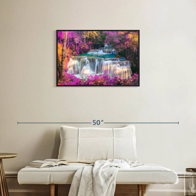 Waterfalls, 21" H x 31" W