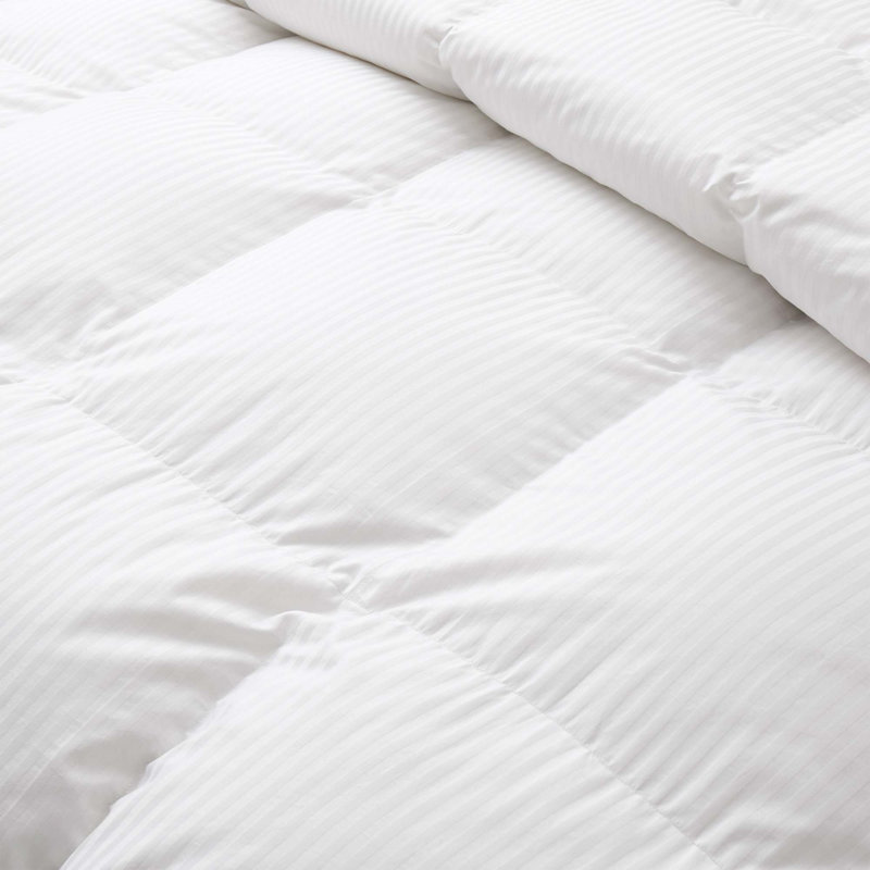 Édredon en duvet blanc 800, Simple