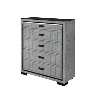 Commode gris Isaïe